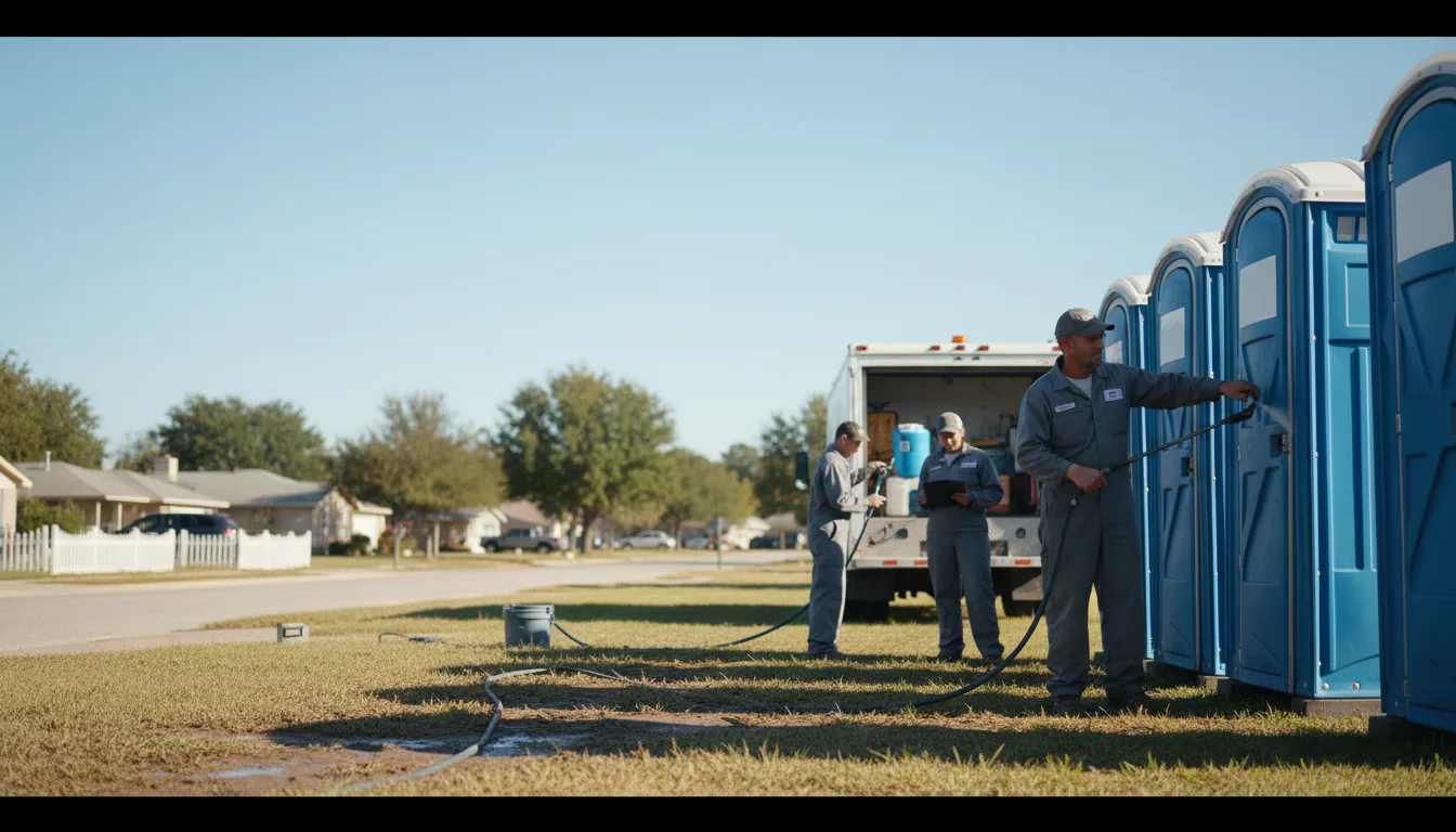 Long-Term Portable Toilet Rental in Aurora, MO near me